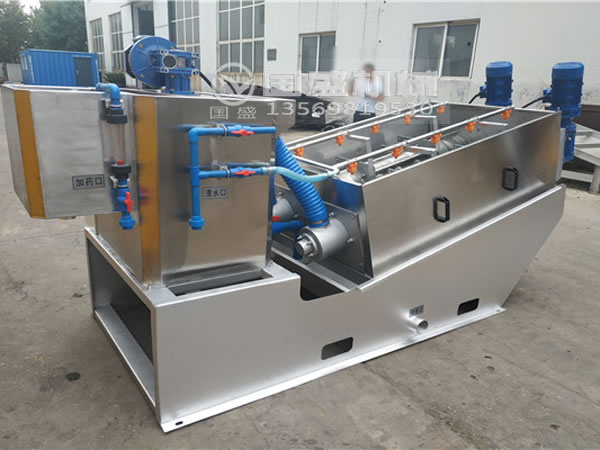 疊螺污泥脫水機