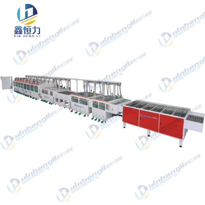 8米鍋片蝕刻機，進料1330mm