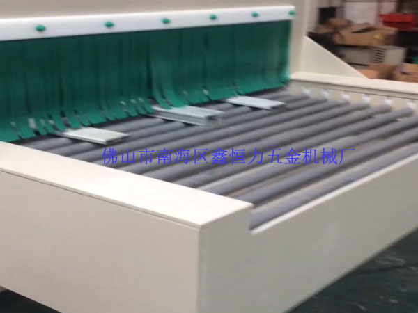 鋁型材蝕刻機打樣成功！