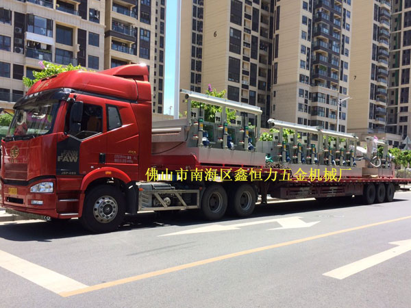 出貨出貨！不銹鋼鍋片蝕刻機再次發往浙江！